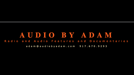 Audio By Adamaudio By Adam Radio And Audio Features And Documentaries